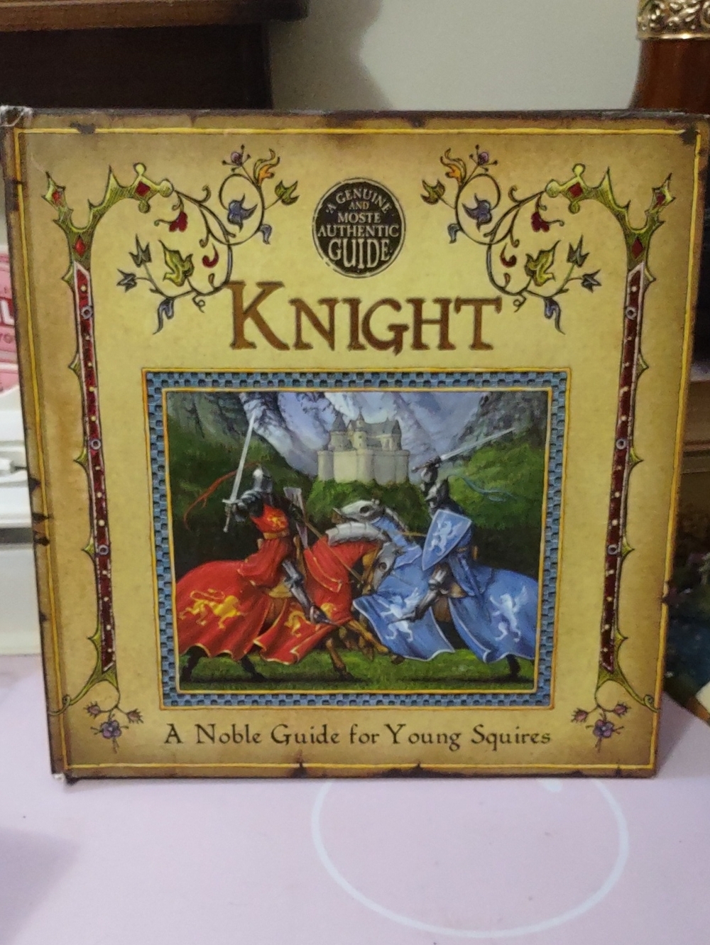 Knight: A Noble Guide for Young Squires - Yellow Cover